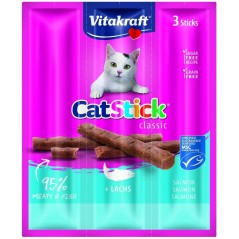 CatStick Classic Saumon 3x - Vitakraft à 1,80 € - Gebr. de Boon - 0195074 - Snacks