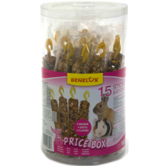 Price box 15 baguettes rongeurs ( lapin, hamster, ...) - Benelux 36210 Benelux 13,75 € Ornibird