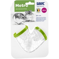 Coude pour cage Metro et Spelos - Savic à 4,75 € - Savic - 281902 - Tuyaux et extensions de cages