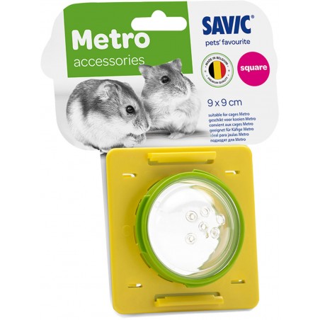 Carrée 9x9cm pour cage Metro - Savic à 4,75 € - Savic - 281904 - Tuyaux et extensions de cages