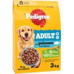 Adult Poisson et Légumes 3kg - Pedigree à 10,89 € - Pedigree - 457096 - Pedigree