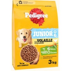 Junior Volaille et Légumes 3kg - Pedigree à 10,89 € - Pedigree - 457098 - Pedigree