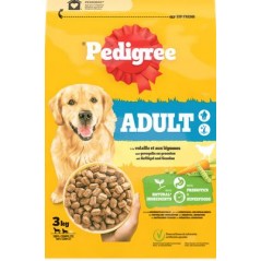 Adult Volaille et Légumes 3kg - Pedigree à 10,89 € - Pedigree - 457100 - Pedigree