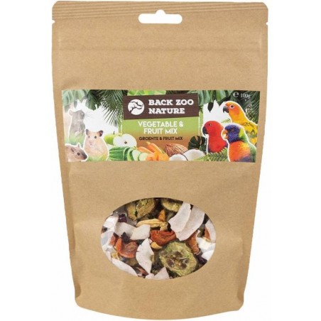 Mélange de légumes et de fruits 100gr - Back Zoo Nature à 5,65 € - Back Zoo Nature - ZF1878 - Snacks