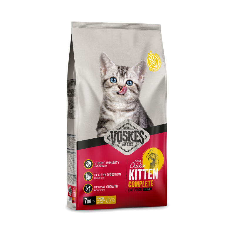 Kitten Complete Chicken 2kg - Voskes