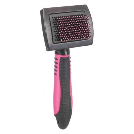 Chat Brosse douce plastique souple 7x16cm - Trixie à 9,95 € - Trixie - 23125 - Peignes