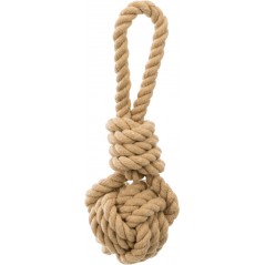 BE NORDIC Corde de jeu avec balle tressée 7/20cm - Trixie à 3,50 € - Trixie - 32632 - Jouets à lancer/rapporter