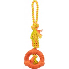 Corde de jeu avec anneau 41cm - Trixie à 13,99 € - Trixie - 33191 - Jouets à lancer/rapporter