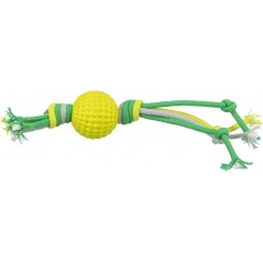 Corde de jeu avec balle 9x44cm - Trixie à 11,95 € - Trixie - 34703 - Jouets à lancer/rapporter