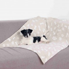 Couverture Kenny Beige 100x75cm - Trixie à 9,95 € - Trixie - 37166 - Couvertures