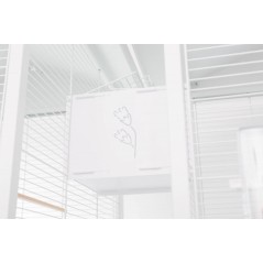 Tunnel de connexion pour volière Chic Duo Blanc - Zolux à 16,95 € - Zolux - 104213NOIBLC - Cages