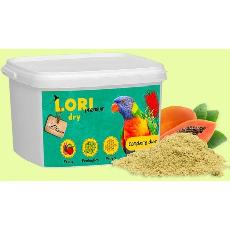 Lori Dry Premium 3kg - Your Parrot à 39,95 € - Your Parrot - 187301 - Alimentation