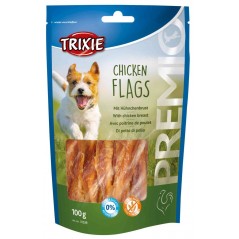 PREMIO Chicken Flags 100gr - Trixie à 3,00 € - Trixie - 31539 - Os à mâcher