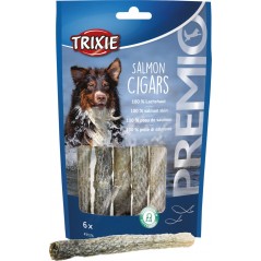 Peau de Saumon 6pcs/70g - Trixie à 4,00 € - Trixie - 31576 - Snacks à la viande