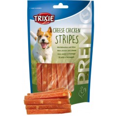 PREMIO Cheese Chicken Stripes 100gr - Trixie à 3,50 € - Trixie - 31586 - Snacks à la viande