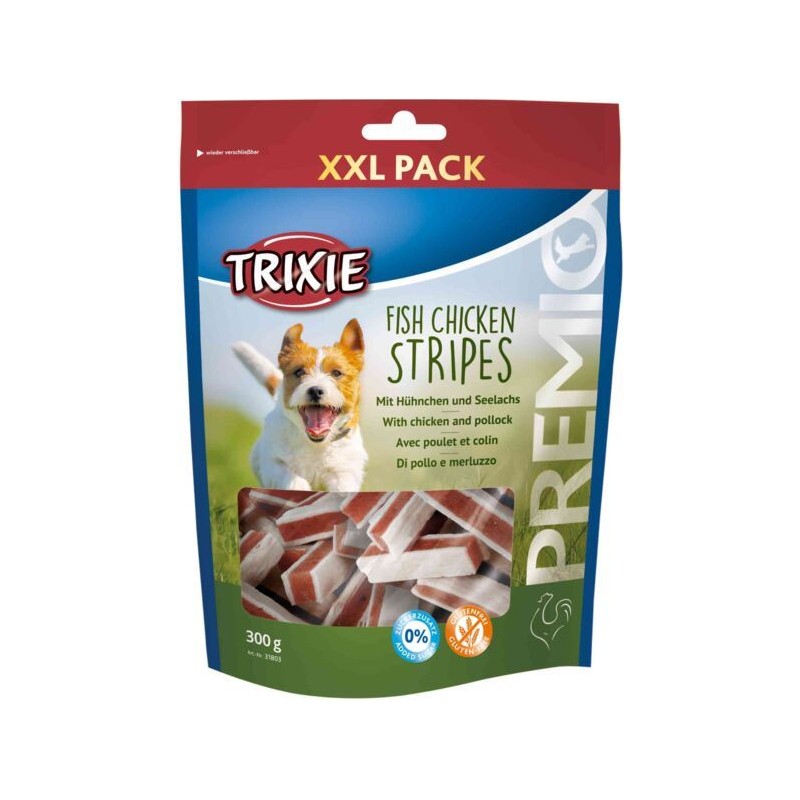 Stripes au poulet et au poisson XXL 300gr - Trixie