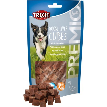 Cubes foie d'oie 100gr - Trixie