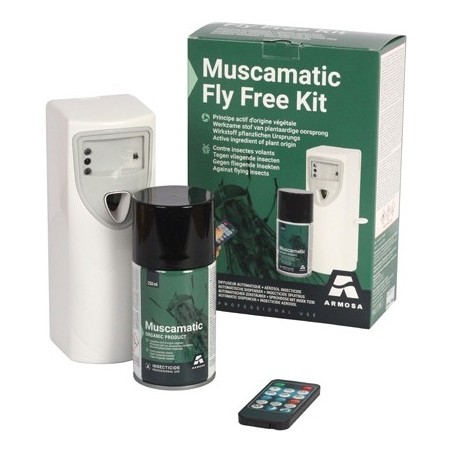Kit automatic propagation of insecticides Muscamatic Fly Free - Belgagri