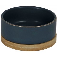 Boon bol à nourriture céramique/bois bleu pétrole 13cm - Gebr. De Boon 0203240 Gebr. de Boon 12,50 € Ornibird