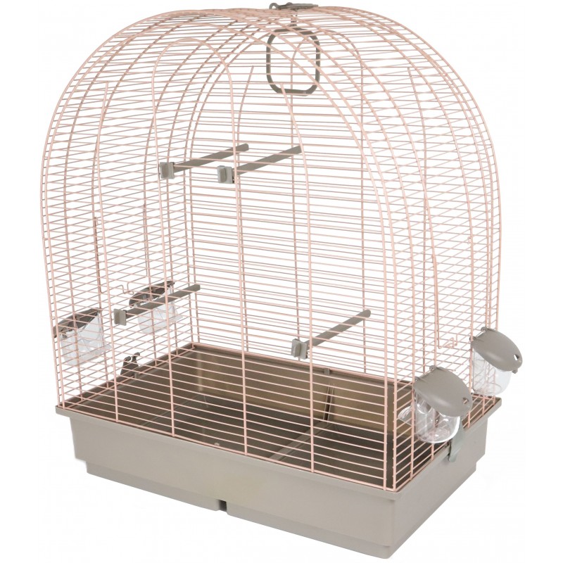 Cage à oiseaux Voltrega 654 saumon/mocca 58cm - Gebr. De Boon