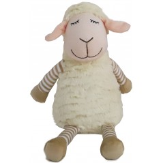 Boon jouet mouton peluche beige+bip eco 42cm - Gebr. De Boon à 13,95 € - Gebr. de Boon - 0205556 - Jouets en peluche