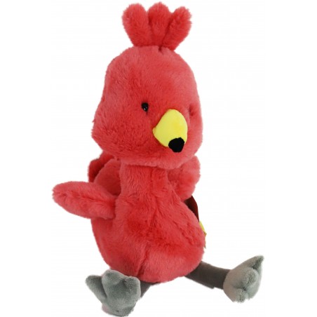 Boon jouet flamant rose en peluche avec couinement eco 38cm - Gebr. De Boon