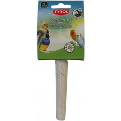 Perchoir droit mineral 12,5cm - Tyrol à 3,30 € - Grizo - 122310001 - Perchoirs