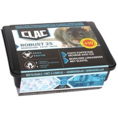 Clac Robust 25 pâtés - poste d'appâtage sécurisé avec clé 10x10gr - Armosa RD-BRD-21014 ARMOSA 14,95 € Ornibird