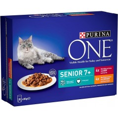 Senior 7+ 8x85gr - One 12549691 Purina 7,30 € Ornibird