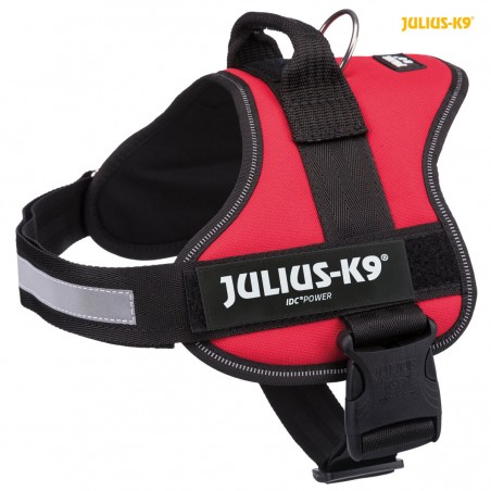 Harnais Power Julius-K9 XXL 82-115cm/50mm Rouge - Julius à 49,95 € - Trixie - 150603 - Harnais