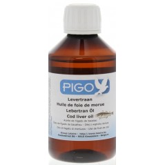 Huile de foie de morue 250ml - Pigo pigeons à 8,70 € - Pigo - 25003 - Complément Alimentaire