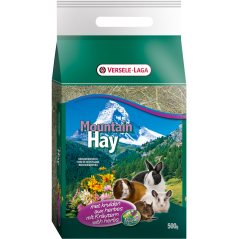 Versele-Laga Mountain Hay Herbs 500gr - Foin de montagnes aux herbes à 4,05 € - Versele-Laga - 424180 - Foin