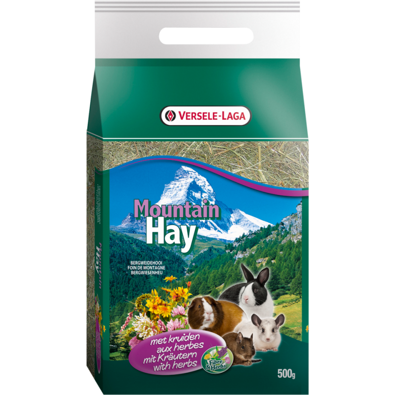 Versele-Laga Mountain Hay Herbs 500gr - Foin de montagnes aux herbes