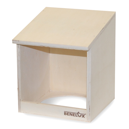 Nichoir interieur en bois Canaris 14x15,5x17cm - Benelux à 5,50 € - Kinlys - 14588 - Nids