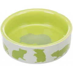 Gamelle en céramique Hamsters 80ml/8cm - Trixie à 3,50 € - Trixie - 60731 - Mangeoires