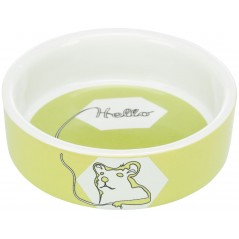 Gamelle en céramique Hamsters 90ml/8cm - Trixie 60734 Trixie 2,95 € Ornibird