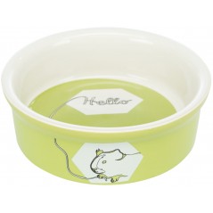 Gamelle en céramique Cochons d'inde 240ml/12cm - Trixie à 4,95 € - Trixie - 60735 - Mangeoires