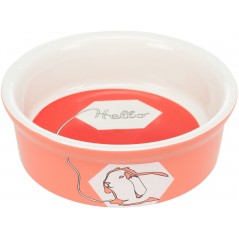 Gamelle en céramique Lapins 240ml/12cm - Trixie à 4,95 € - Trixie - 60736 - Mangeoires