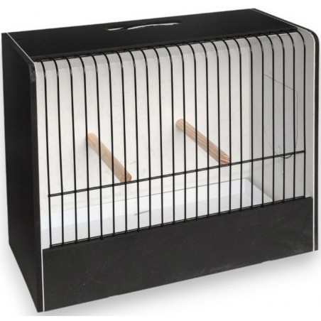 Cage exposition exotique noir en PVC à 41,35 € - Ost-Belgium - 87212111 - Cages pour expositions