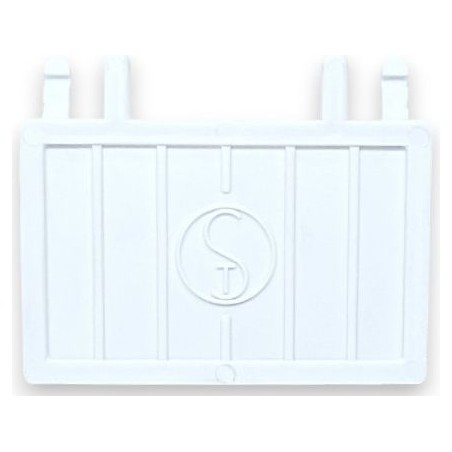 Porte battante en plastique blanc - Ost Belgium à 0,35 € - Ost-Belgium - 88352621 - Devantures