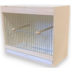 Cage d'entrainement avec tiroir en façade - 1 compartiment à 23,60 € - Ost-Belgium - 87201111 - Cages