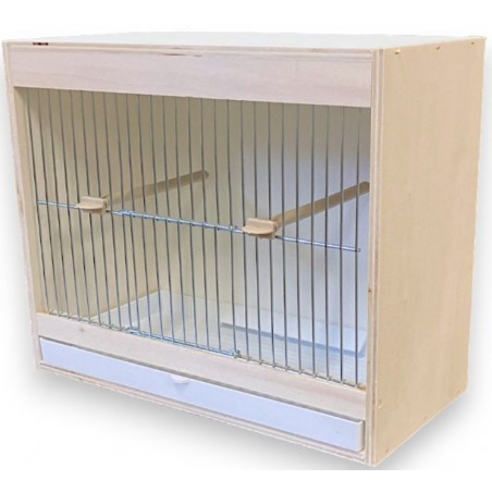 Cage d'entrainement avec tiroir en façade - 1 compartiment à 23,60 € - Ost-Belgium - 87201111 - Cages