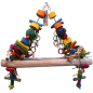 Perchoir Triangulaire Moyen 40x40x50cm - Parrots & Toys swing0008 Vogelhof - Parrots & Toys 26,95 € Ornibird