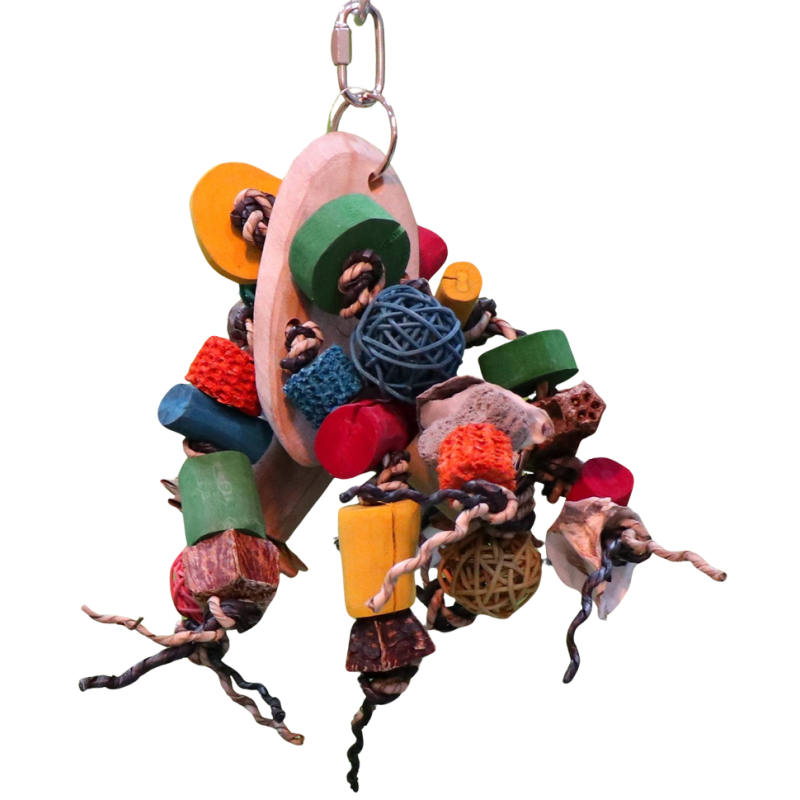 Jeu Moyen 26x17x28cm - Parrots & Toys toys0030 Vogelhof - Parrots & Toys 21,95 € Ornibird