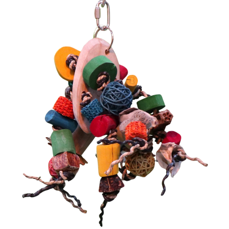 Jeu Moyen 26x17x28cm - Parrots & Toys à 21,95 € - Vogelhof - Parrots & Toys - toys0030 - Jouets