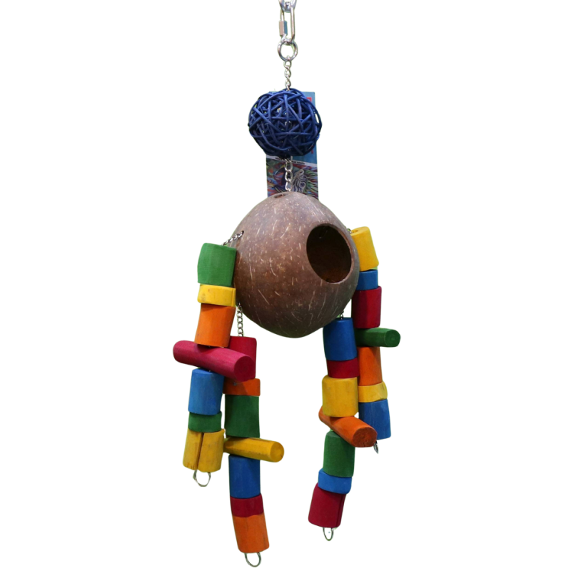 Robot Coco 53x23cm - Parrots & Toys toys0010 Vogelhof - Parrots & Toys 18,95 € Ornibird