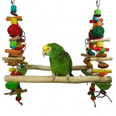 Java Bridge 60x60x30cm - Parrots & Toys à 67,95 € - Vogelhof - Parrots & Toys - toys0004 - Jouets