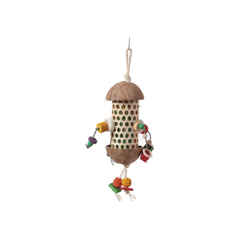 Jouets pour oiseaux coco cylindre 13949 Kinlys 10,95 € Ornibird