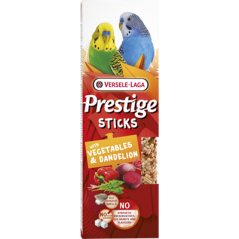 Sticks Petites Perruches avec Légumes & Pissenlit - 2x30gr - Bâtonnets de graines très variés 422353 Versele-Laga 2,50 € Orni...