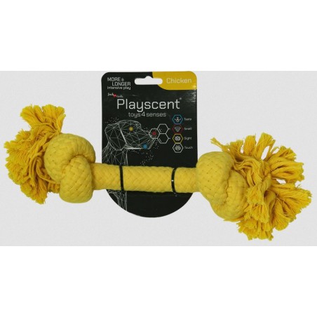 Corde Poulet 215gr/25cm - Jack and Vanilla à 6,95 € - Jack and Vanilla - 49/4202 - Jouets à lancer/rapporter